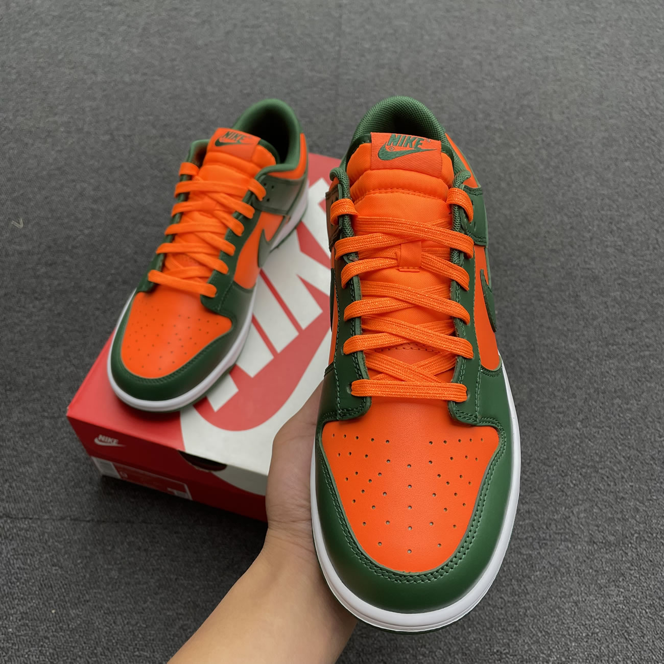 Nike Dunk Low Miami Hurricanes Dd1391 300 (11) - newkick.cc